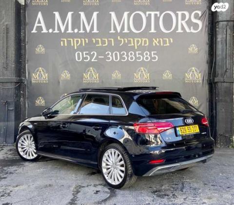 אאודי A3 Sportback E-Tron Luxury הייבריד אוט' 1.4 (204 כ"ס) היברידי חשמל / בנזין 2019 למכירה בראשון לציון