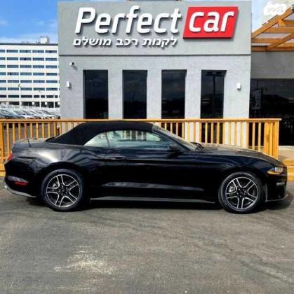 פורד מוסטנג Convertible Prem קבריולט אוט' 2.3 (310 כ''ס) בנזין 2022 למכירה בפתח תקווה