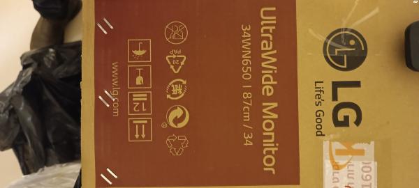 LG ULTRAWIDE MONITORטלויזיה מבית היצרן