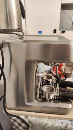 מכונת קפה Breville Bes 820 נירוסטה