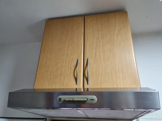 קולט אדים מנירוסטה כולל תאורה