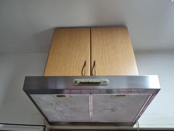 קולט אדים מנירוסטה כולל תאורה