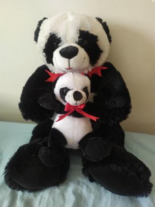 בובת פנדה פרוותית