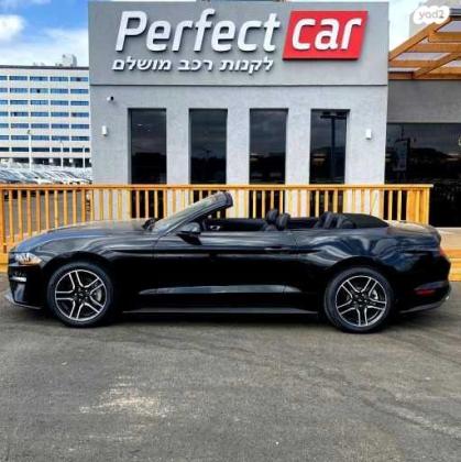פורד מוסטנג Convertible Prem קבריולט אוט' 2.3 (310 כ''ס) בנזין 2022 למכירה בפתח תקווה