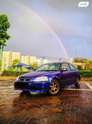 הונדה סיוויק קופה / הצ'בק S אוט' 3 דל' 1.4 בנזין 1998 למכירה בנתניה