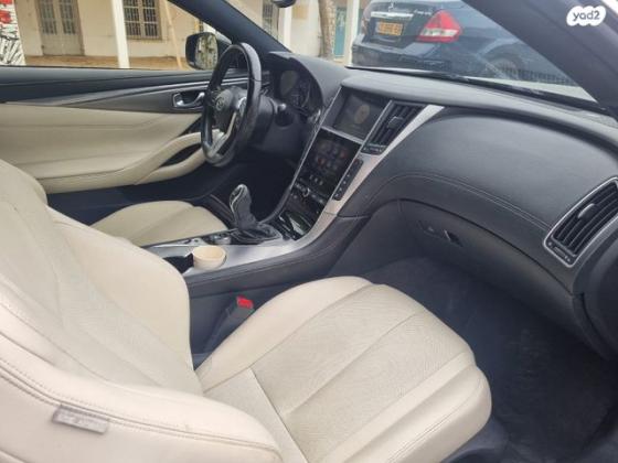 אינפיניטי Q60 Premium קופה אוט' 2.0 (211 כ"ס) בנזין 2017 למכירה בבת ים