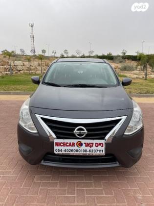 ניסאן אלמרה SV אוט' 1.6 (109 כ"ס) בנזין 2015 למכירה בבאר שבע