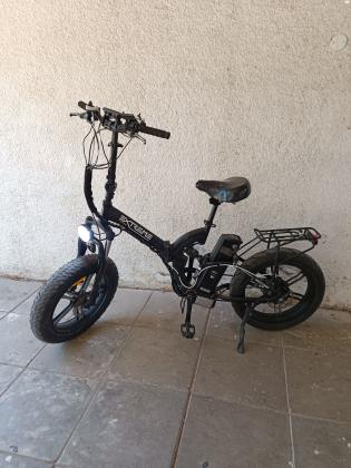 אופניים חשמלים ביגפוט שיכוך מלא