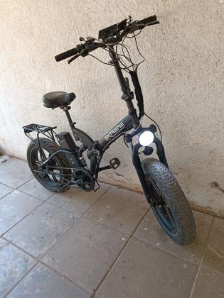 אופניים חשמלים ביגפוט שיכוך מלא