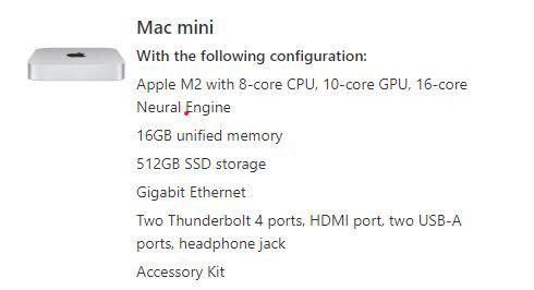 מיני מק חדש בקופסה מעבד