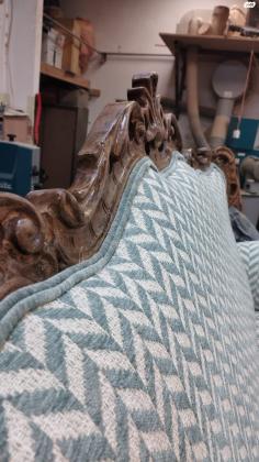 הספה טופלה מהיסוד, חיזוקי עץ,