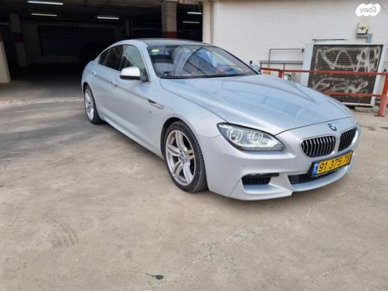 ב.מ.וו סדרה 6 640I גראן-קופה אוט' 3.0 (320 כ"ס) בנזין 2014 למכירה בתל אביב יפו