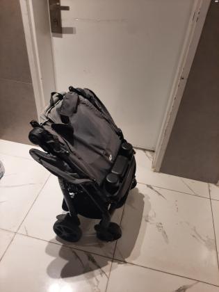 עגלת תינוק עם סלקל צבע