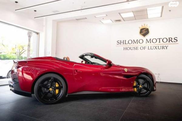 פרארי פורטופינו קבריולט אוט' 3.9 (591 כ''ס) בנזין 2020 למכירה בהרצליה