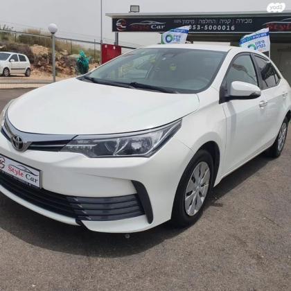 טויוטה קורולה Sun אוט' 1.6 (132 כ"ס) בנזין 2018 למכירה בעכו