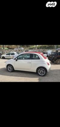 פיאט 500C Convertibile גג בד רובוטית 1.2 (69 כ''ס) בנזין 2013 למכירה במעלות תרשיחא