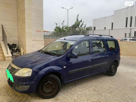 רנו לוגאן MCV E2 אוט' 1.6 (110 כ''ס) בנזין 2010 למכירה בפתח תקווה