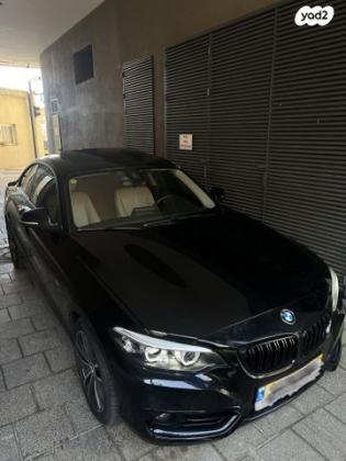 ב.מ.וו סדרה 2 220I Sport קופה אוט' 2.0 (184 כ"ס) בנזין 2018 למכירה בתל אביב יפו