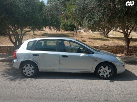 הונדה סיוויק (עד 2006) S אוט' 5 דל' 1.6 (110 כ''ס) בנזין 2002 למכירה בירושלים