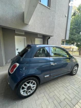 פיאט 500 Lounge דואולוג'יק 1.2 (69 כ"ס) בנזין 2014 למכירה בהרצליה