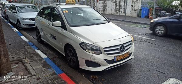מרצדס B-Class Taxi B200 Taxi Classic אוט' דיזל 2.1 (136 כ"ס) דיזל 2016 למכירה בתל אביב יפו