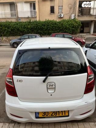 יונדאי i10 Inspire אוט' 1.1 (69 כ"ס) בנזין 2013 למכירה בעכו