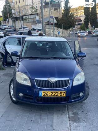 סקודה פאביה Sport ידני 1.6 (105 כ''ס) בנזין 2009 למכירה בירושלים