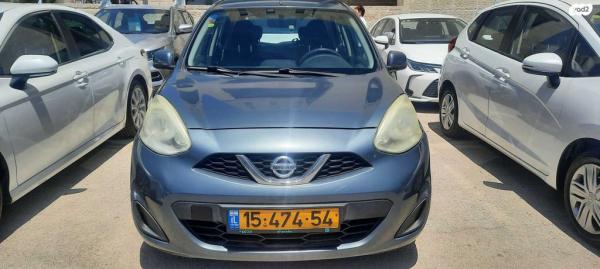 ניסאן מיקרה Visia אוט' 1.2 (80 כ''ס) בנזין 2013 למכירה בירושלים