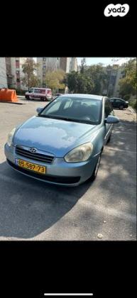 יונדאי אקסנט (עד 2012) GL אוט' 1.4 (97 כ''ס) בנזין 2010 למכירה בקרית ים
