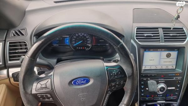 פורד אקספלורר 4X4 Limited Premium אוט' 7 מק' 3.5 (290 כ''ס) בנזין 2017 למכירה בבית קמה