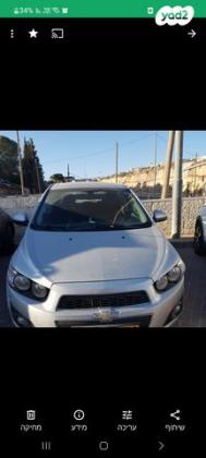 שברולט סוניק LS הצ'בק אוט' 1.4 (101 כ''ס) בנזין 2012 למכירה בירושלים