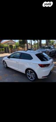 סיאט לאון FR אוט' 3 דל' 1.8 (180 כ"ס) בנזין 2017 למכירה בפתח תקווה