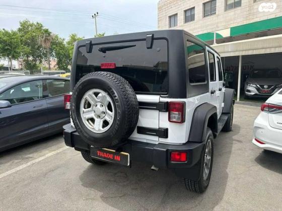ג'יפ / Jeep רנגלר ארוך 4X4 Unlimited Sport אוט' 3.6 (280 כ''ס) ק'-2 בנזין 2017 למכירה בבת ים