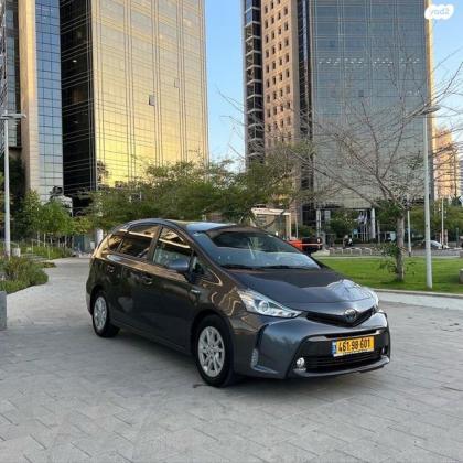 טויוטה פריוס פלוס הייבריד Regular אוט' 1.8 (99 כ"ס) בנזין 2019 למכירה ברמת גן