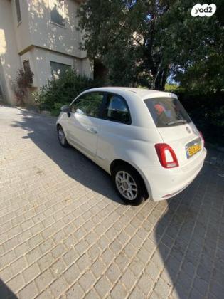 פיאט 500 Pop דואולוג'יק 1.2 (69 כ"ס) [2014 ואילך] בנזין 2017 למכירה בבני ציון