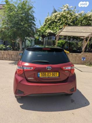 טויוטה יאריס Black Top אוט' 1.5 (112 כ"ס) בנזין 2017 למכירה בתל אביב יפו