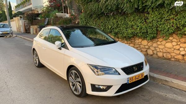 סיאט לאון FR ידני 3 דל' 1.4 (125 כ"ס) בנזין 2016 למכירה בראשון לציון