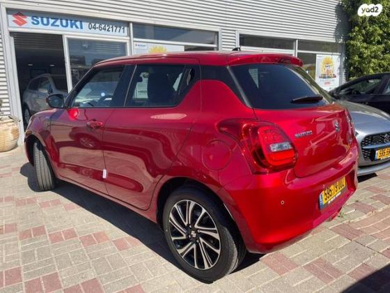 סוזוקי סוויפט GLX אוט' הייבריד 1.2 (83 כ"ס) בנזין 2021 למכירה בנצרת עילית u002F נוף הגליל