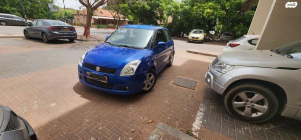 סוזוקי סוויפט GLX אוט' 1.5 (101 כ''ס) בנזין 2008 למכירה בנס ציונה