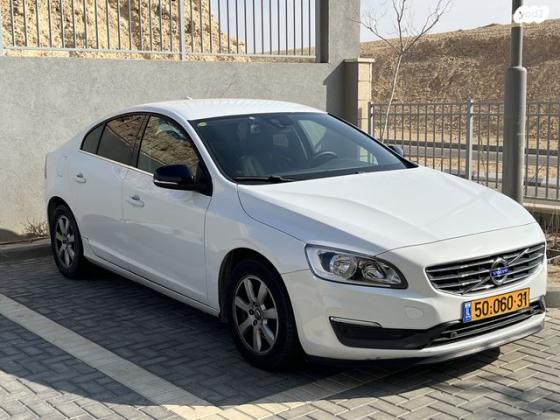 וולוו S60 T5 Kinetic אוט' 2.0 (245 כ''ס) בנזין 2014 למכירה בירוחם