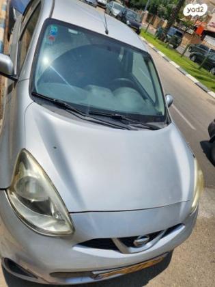 ניסאן מיקרה Visia אוט' 1.2 (80 כ''ס) בנזין 2014 למכירה באור יהודה