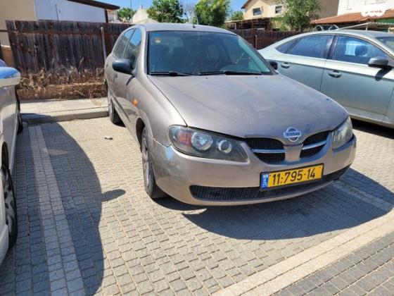 ניסאן אלמרה Tekna הצ'בק אוט' 1.8 (116 כ''ס) בנזין 2006 למכירה בנתיבות