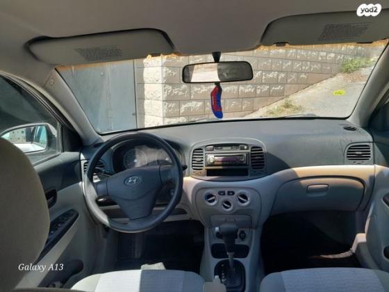 יונדאי אקסנט (עד 2012) GL אוט' 1.4 (97 כ''ס) בנזין 2008 למכירה ביפיע