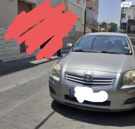טויוטה אוונסיס GLI S אוט' 2.0 (150 כ"ס) בנזין 2008 למכירה בתל אביב יפו