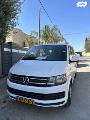 פולקסווגן טרנספורטר מסחרי/נוסעים Kombi קצר ידני דיזל 2-3 מק' 3 דל' 2.0 (84 כ''ס) דיזל 2018 למכירה ברהט