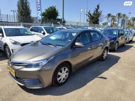 טויוטה קורולה Sun אוט' 1.6 (132 כ"ס) בנזין 2017 למכירה בקרית עקרון