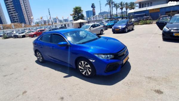 הונדה סיוויק האצ'בק החדשה Comfort אוט' 1.0 (126 כ''ס) בנזין 2018 למכירה ב