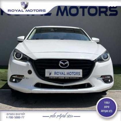 מאזדה i Sport הצ'בק אוט' 2.0 (165 כ"ס) בנזין 2018 למכירה בקרית שמונה