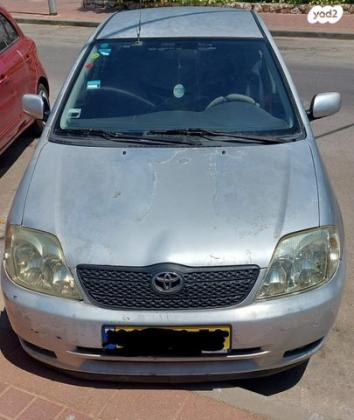 טויוטה קורולה Sun אוט' 1.6 (110 כ''ס) בנזין 2004 למכירה בחולון