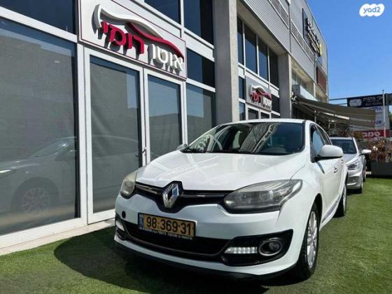 רנו מגאן דור 3 (2009-2017) Privilege אוט' דיזל 1.5 (110 כ''ס) דיזל 2015 למכירה בראשון לציון